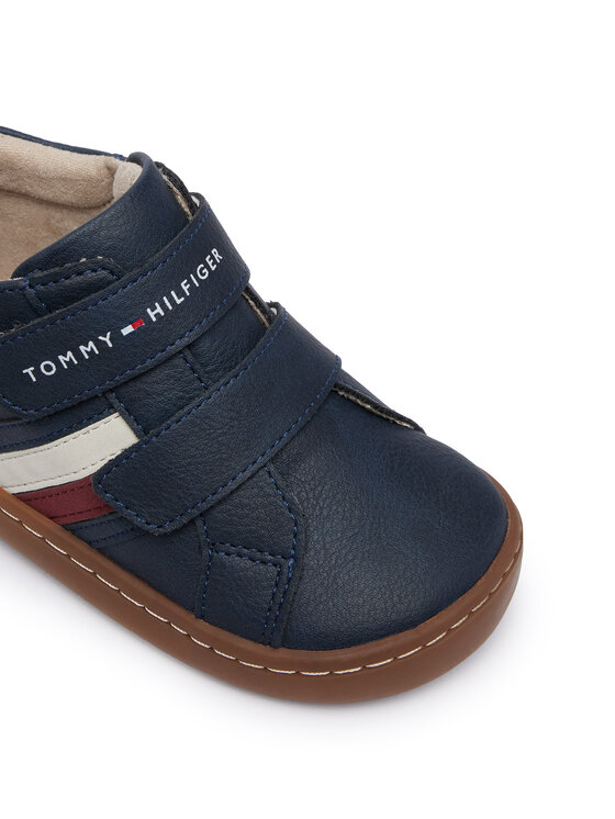 Tommy Hilfiger Sneakers Tommy Hilfiger Mid Cut Velcro Sneaker T1XH-35222-1355800 Bleumarin