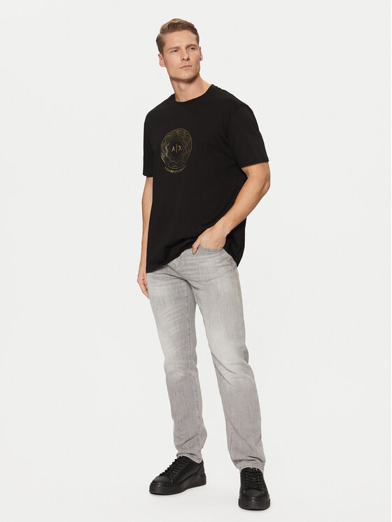 Armani Exchange Armani Exchange Футболка XM000328 AF10364 UC001 Чорний Regular Fit