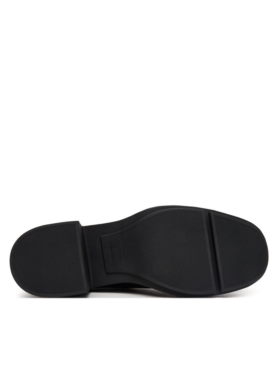 Calvin Klein Bokacsizma Calvin Klein Block Heel Chelsea Boot Lth HW0HW03694 Fekete