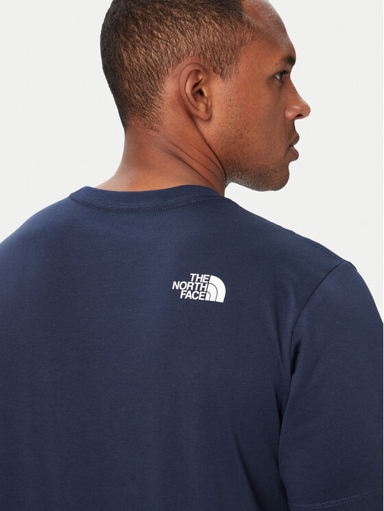 The North Face The North Face Majica Evolution Half Dome NF0A8B6J Mornarsko modra Regular Fit
