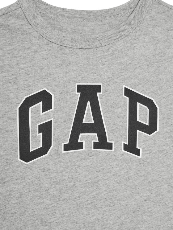 Gap Gap Póló 708370-01 Szürke Regular Fit
