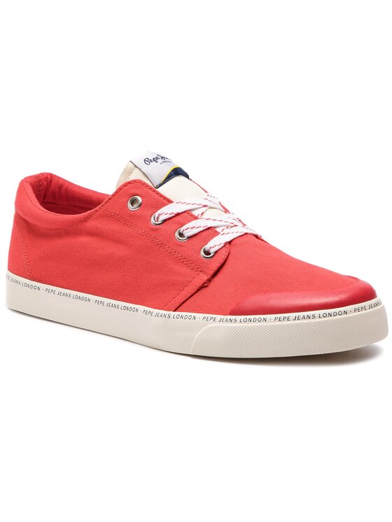Pepe Jeans Снікерcи Pepe Jeans Traveller Basic Man PMS30541 Червоний