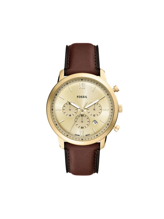 Fossil Karóra Fossil Neutra Chronograph FS6113 Barna