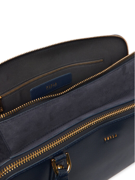 Furla Ročna torba Furla Giulia L WB01872 BX0460 CN 2676S Mornarsko modra