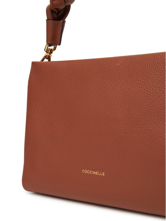 Coccinelle Сумка Coccinelle M50 Boheme Grana Double E1 M50 58 01 01 Коричневий