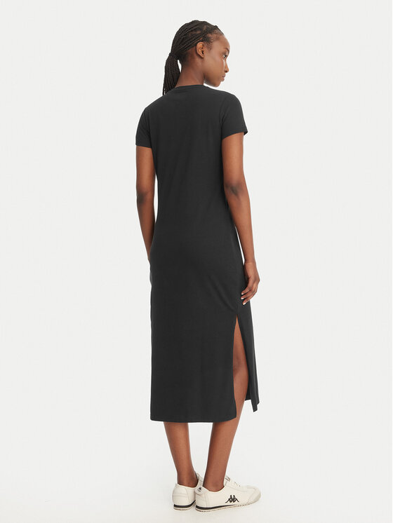 Kappa Kappa Vestido diario Iclisia 332D7PW Negro Slim Fit