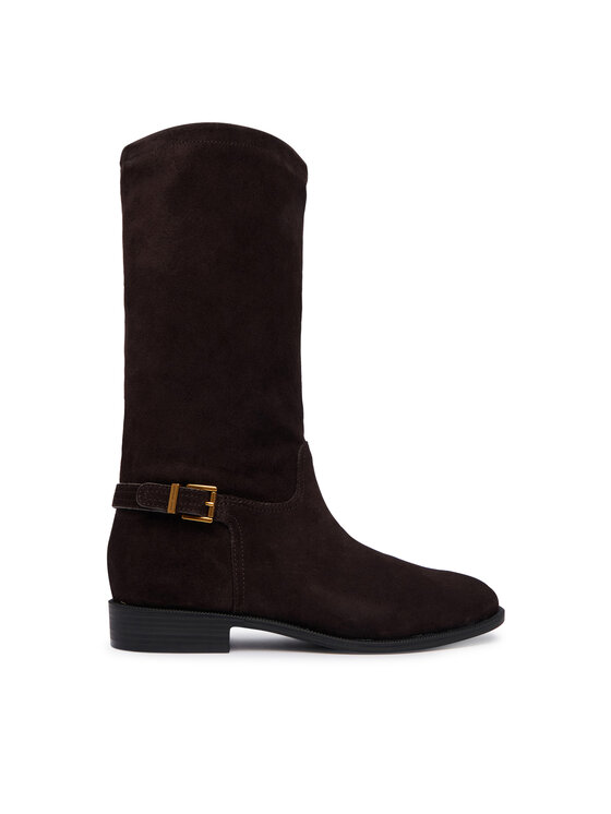 MICHAEL Michael Kors Kozačky MICHAEL Michael Kors Harleigh Mid 40F6HRMB5S Hnědá