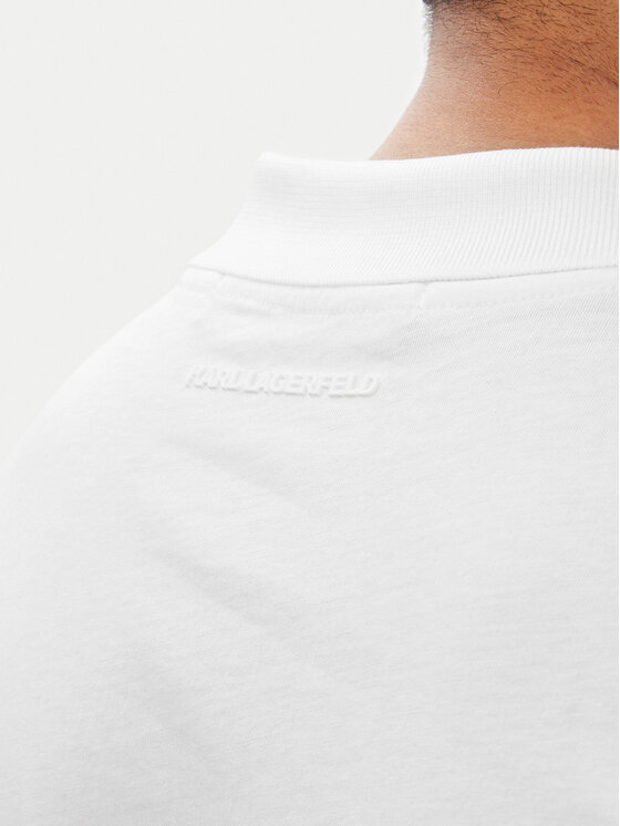 KARL LAGERFELD KARL LAGERFELD Polo 745025 563224 Blanco Regular Fit