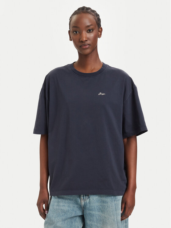 BOSS BOSS Camiseta Eboys 50566831 Azul marino Relaxed Fit