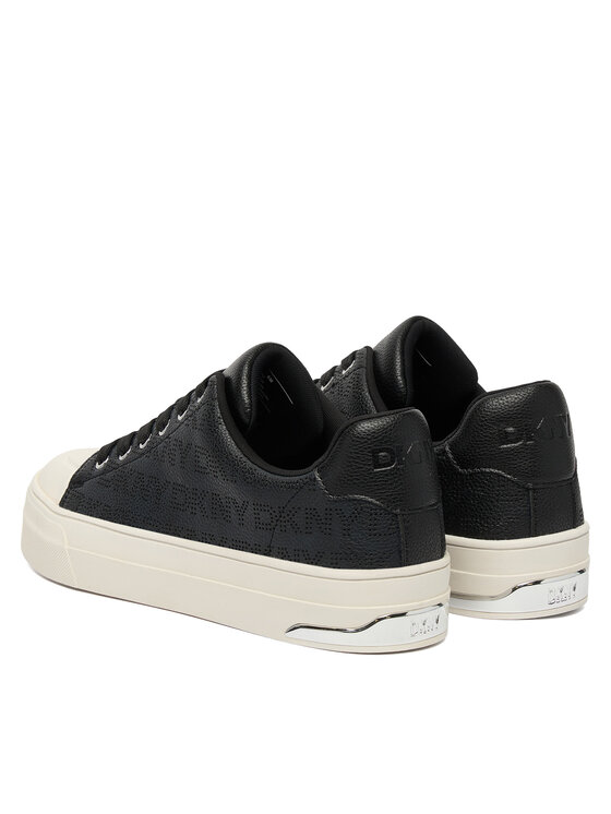 DKNY Modne superge DKNY York Perf Lace UP K4533691 Črna
