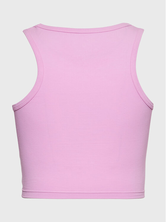Deha Deha Топ A00190 Рожевий Slim Fit
