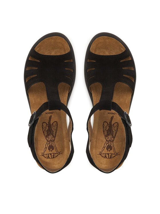 Fly London Босоніжки Fly London Gaitfly P144959007 Чорний