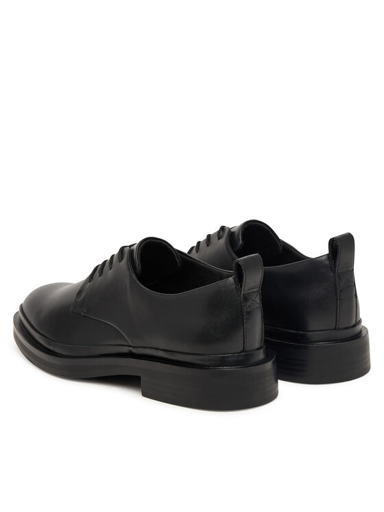 Clarks Оксфорди Clarks Previa Lace 26327263 Чорний