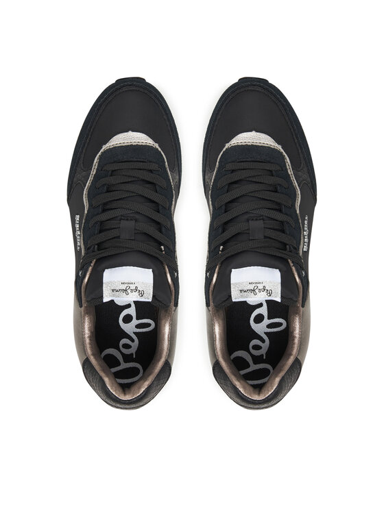 Pepe Jeans Laisvalaikio batai Pepe Jeans Rusper Glam W PLS600008 Juoda