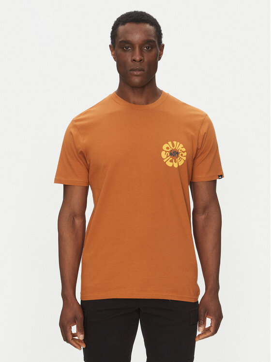 Quiksilver Quiksilver T-shirt EQYZT08036 Narančasta Regular Fit