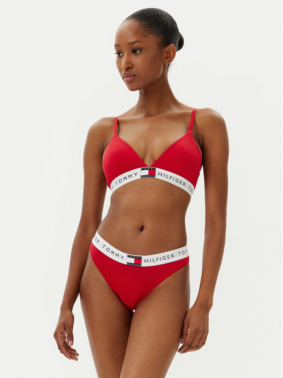 Tommy Hilfiger Tommy Hilfiger Tanga UW0UW06039 Piros