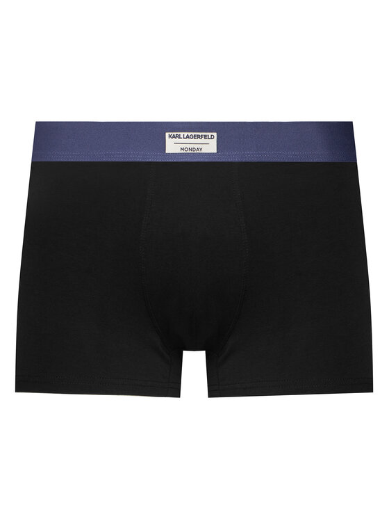 KARL LAGERFELD KARL LAGERFELD Conjunto de calzoncillos boxer A3M47005 Negro