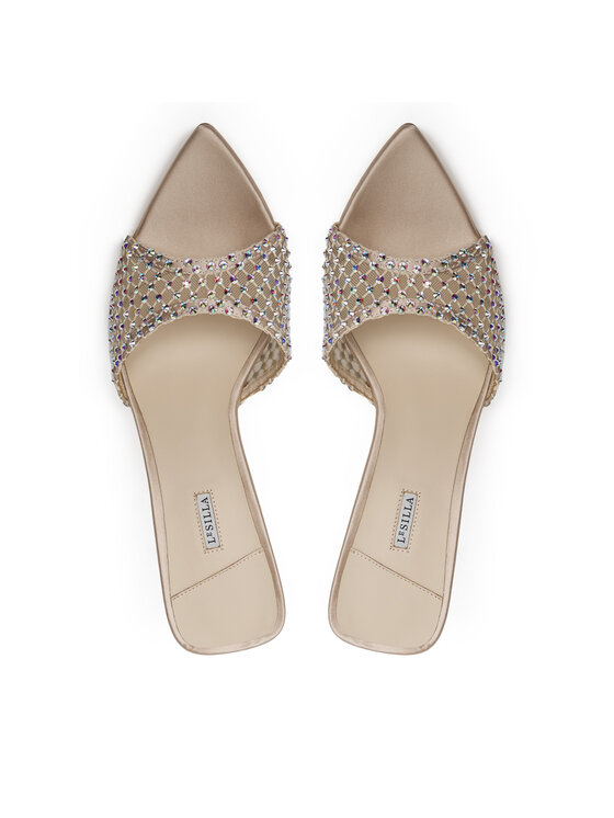 Le Silla Šľapky Le Silla Glida 3440D080BXPXSAS Béžová