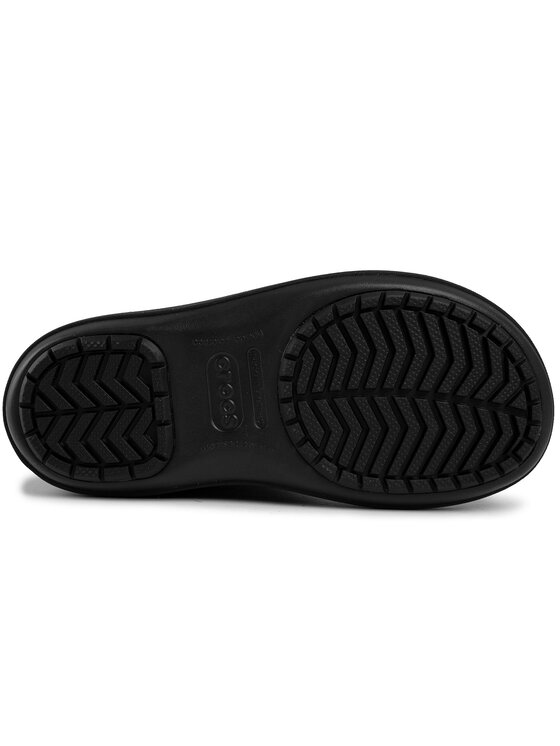 Crocs Stivali da neve Crocs Crocband Puff Boot W 205858 Nero