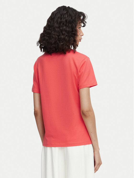 Beverly Hills Polo Club Beverly Hills Polo Club Camiseta P-SS26W-TS516518 Coral Regular Fit