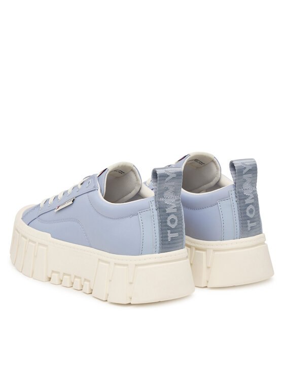 Tommy Jeans Tenisice Tommy Jeans Tjw Flatform Chunky Sneaker EN0EN03036 Plava