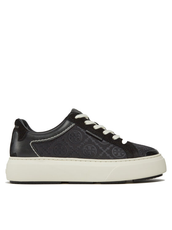 Tory Burch Сникърси Tory Burch T Monogram Ladybug Sneaker 153015 Черен
