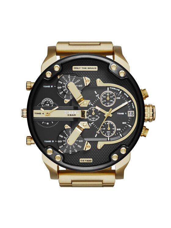 Diesel Zegarek Diesel Mr Daddy 2.0 DZ7333 Złoty
