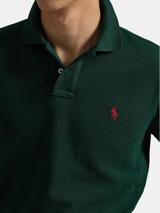 Polo Ralph Lauren Polo Ralph Lauren Поло Core Replen 710782592 Зелений Custom Slim Fit