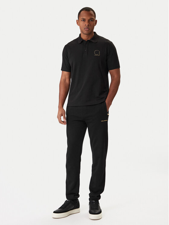 KARL LAGERFELD KARL LAGERFELD Polo 745025 561235 Negro Regular Fit