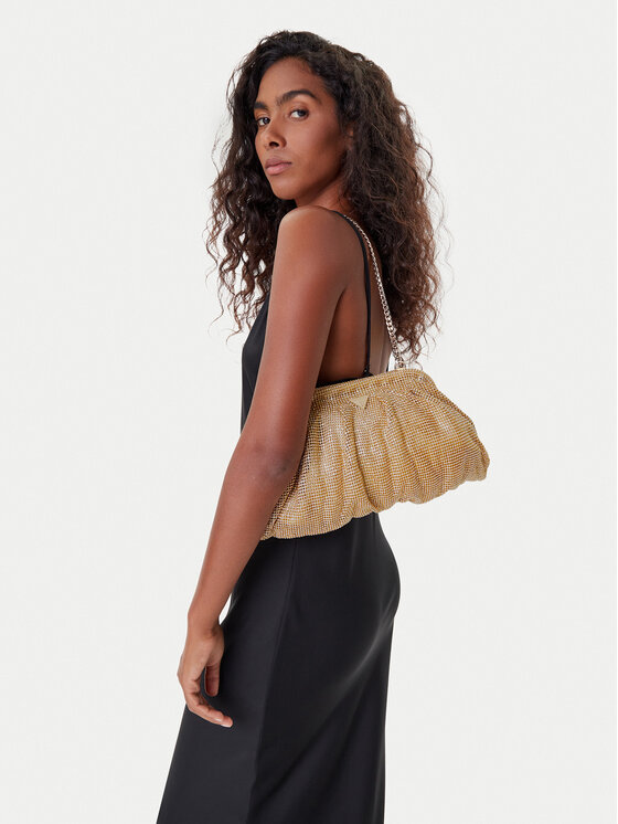 Guess Kabelka Guess Zalina Mini HWRP93 50710 Zlatá