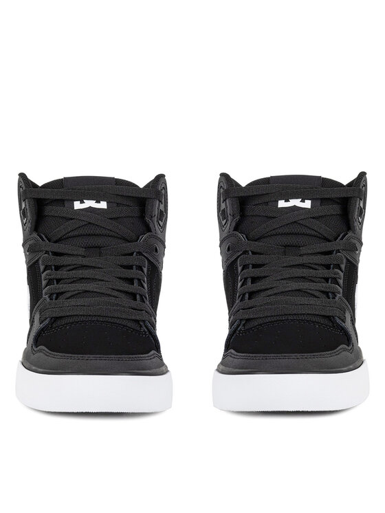 DC Shoes Sneakersy DC Shoes PURE HIGH-TOP WC ADYS400043-BLW Čierna