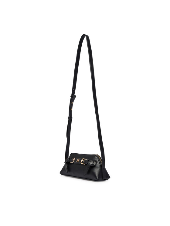 Tommy Hilfiger Táska Tommy Hilfiger Th Buckle Micro Crossover AW0AW19511 Fekete