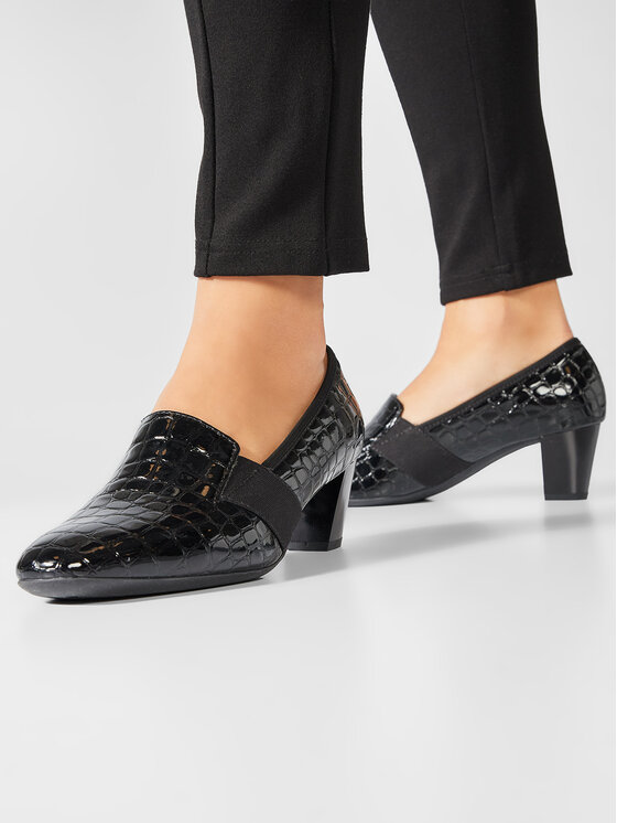 Ara Polobotky Ara 12-18004 Černá