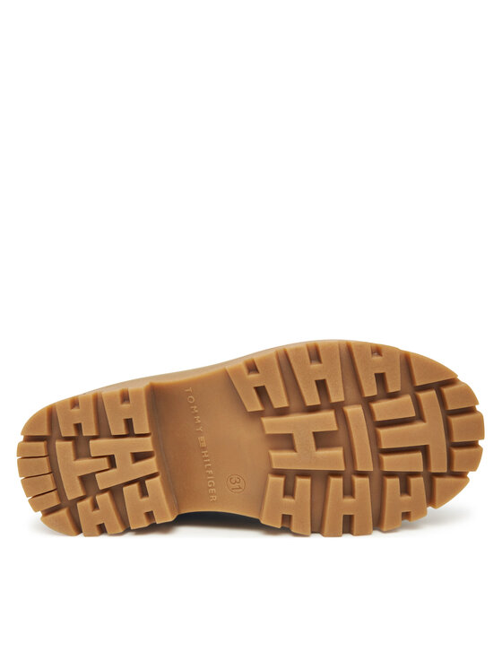 Tommy Hilfiger Outdoorová obuv Tommy Hilfiger T3X5-34125-1269 S Tmavomodrá