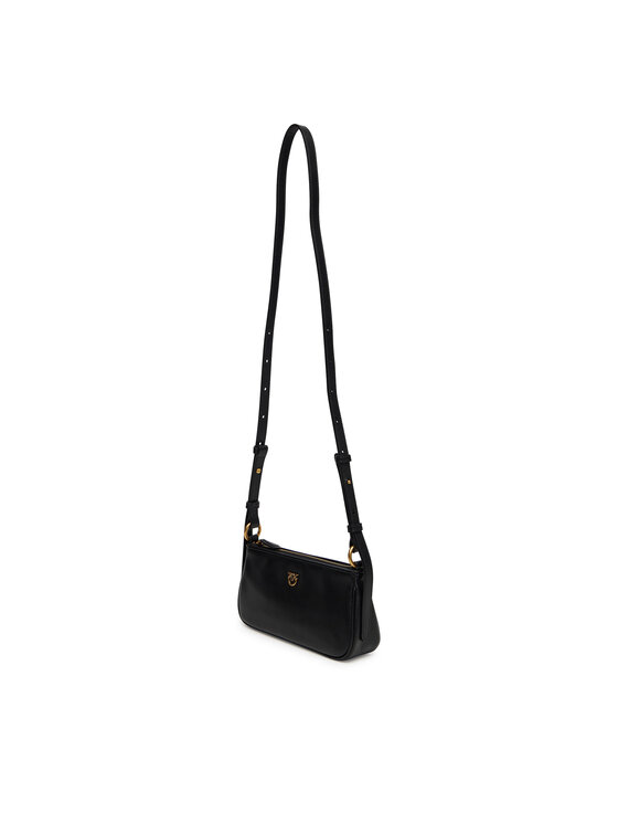 PINKO Дамска чанта PINKO Half Moon Baguette Mini AI 25-26 PLTT 105069 A0QO Черен