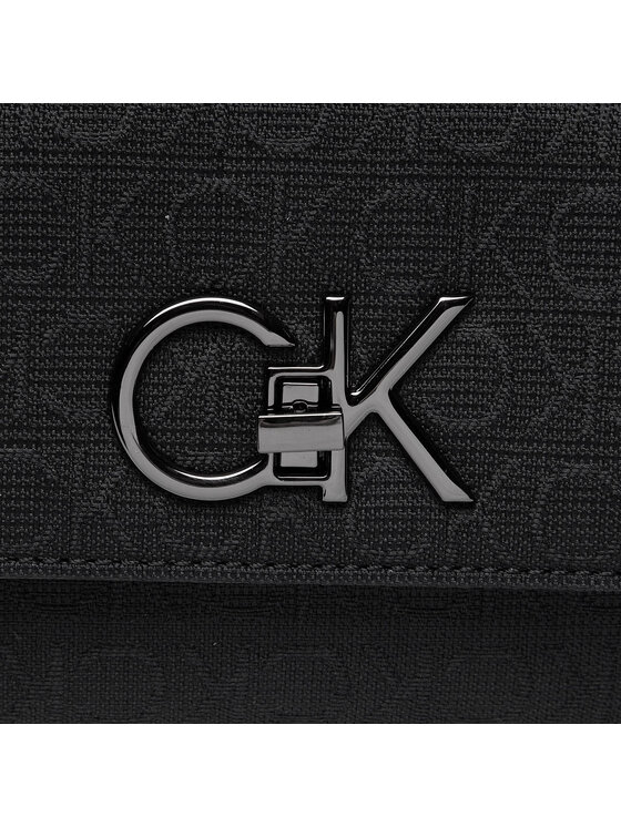 Calvin Klein Kabelka Calvin Klein Re-Lock Camera Bag W/Flap Jcq K60K609685 Černá