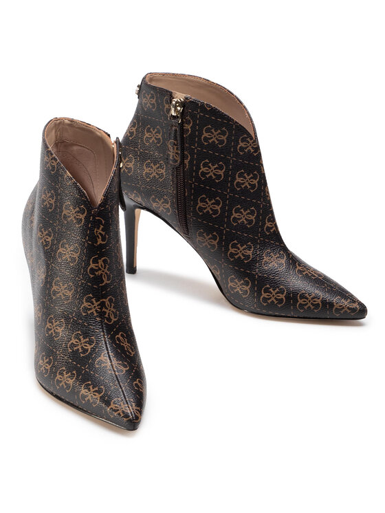 Guess Ботильйони Guess Brista 2 FL7BS2 FAL09 Коричневий
