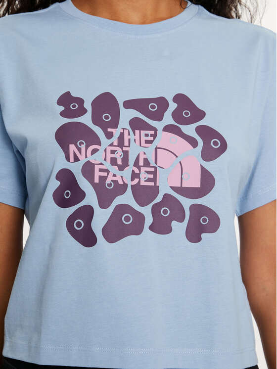 The North Face The North Face Majica NF0A880M Modra Regular Fit