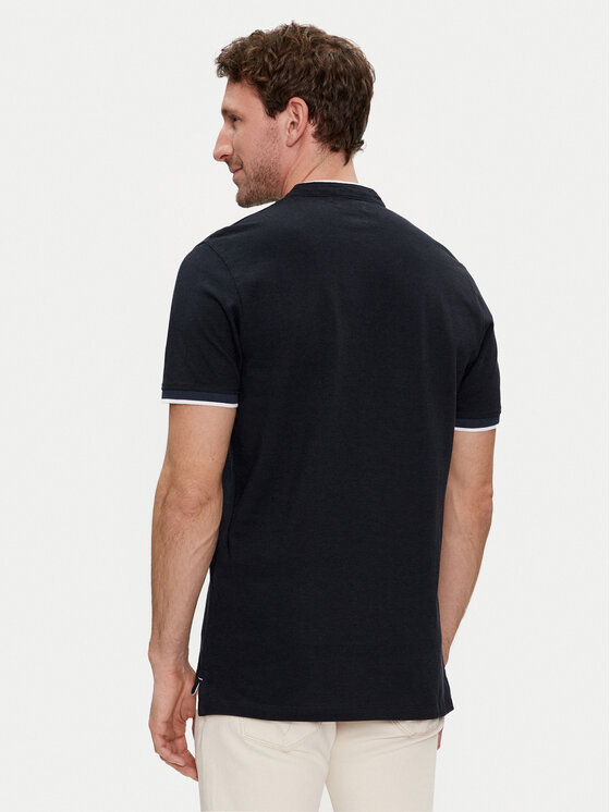 Jack & Jones Jack & Jones Поло Paulos 12199711 Cиній Slim Fit