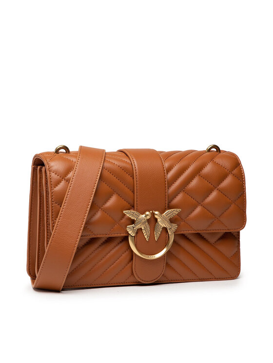 Soma Pinko Love Classic Icon V Quilt Fl AI 21-22 PLTT 1P22BL Y7FX