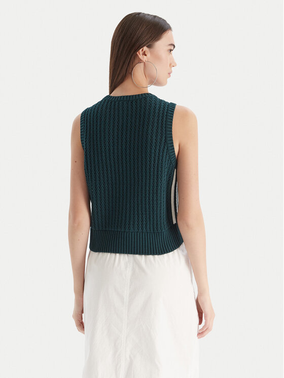 adidas adidas Top adicolor JW4993 Verde Regular Fit