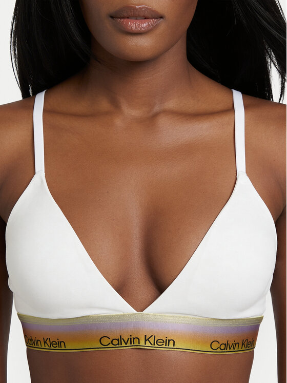 Calvin Klein Calvin Klein Sujetador sin aros LV00QF8865 Blanco