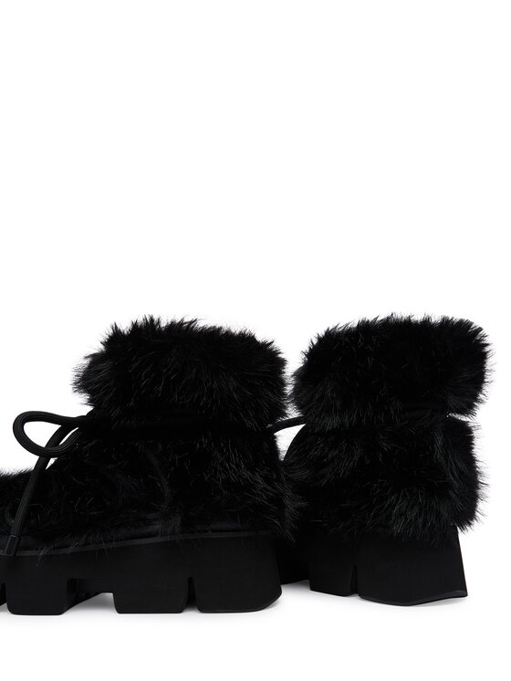 United Nude Botas de nieve United Nude Stomper Fur Boot 1104801120 Negro