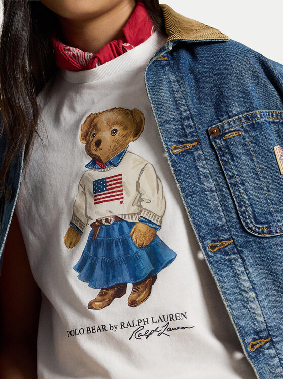 Polo Ralph Lauren Polo Ralph Lauren Camiseta 313A98403001 Blanco Regular Fit