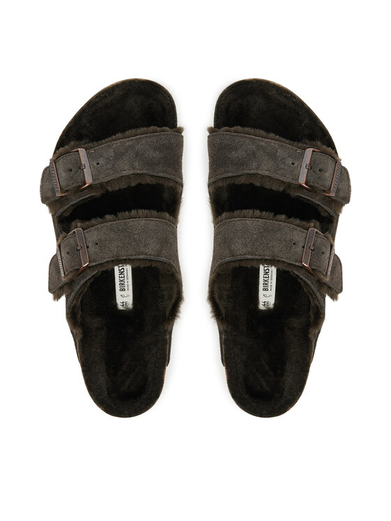 Birkenstock Шльопанці Birkenstock Arizona Shearling 1020566 Коричневий