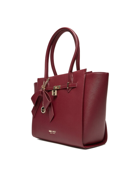 Nine West Kabelka Nine West CEO-Chelsea-Charm-III-LX10186 Bordó