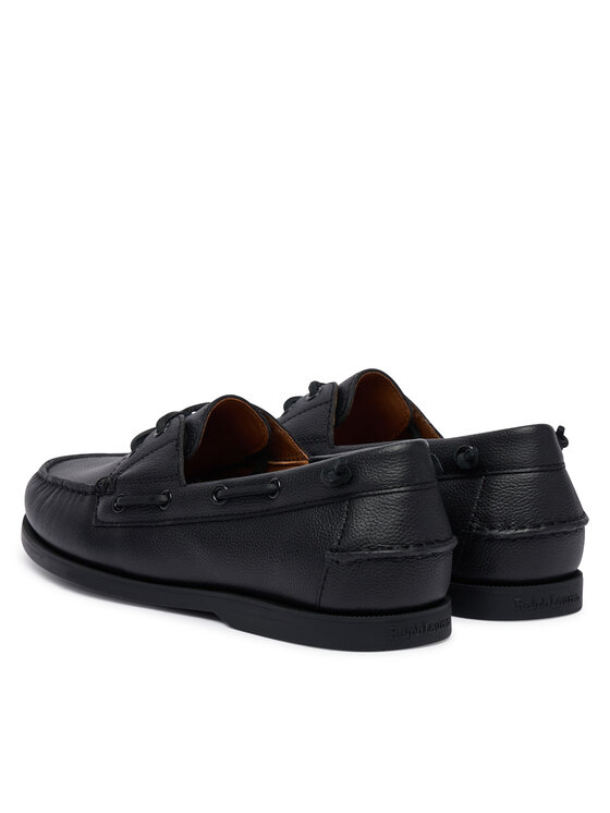 Polo Ralph Lauren Мокасини Polo Ralph Lauren Merton Boat Cs Bts 803P07643001 Чорний