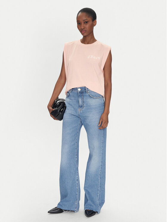 PINKO PINKO Футболка 104268 A2C0 Рожевий Regular Fit