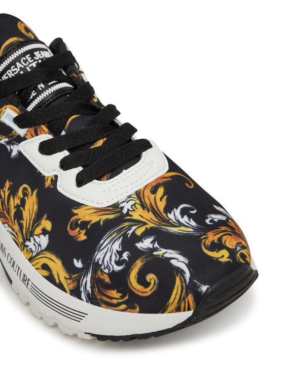 Versace Jeans Couture Снікерcи Versace Jeans Couture 78YA3SA1 Чорний