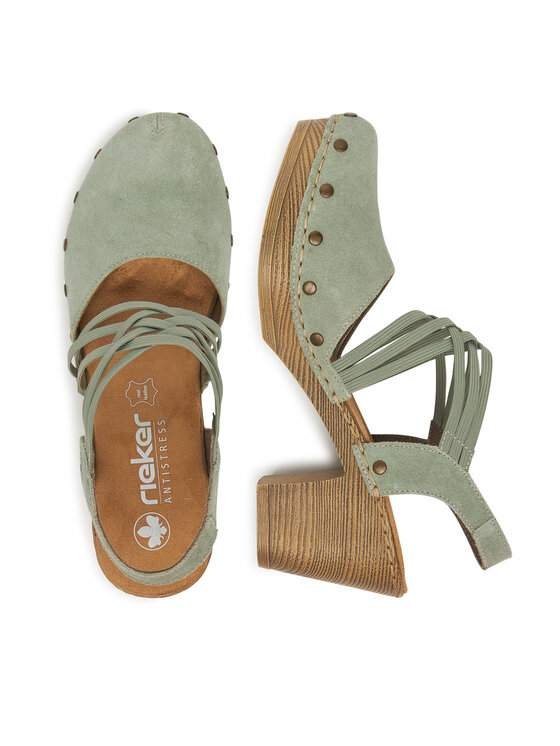 Rieker Sandale Rieker 66778-52 Verde